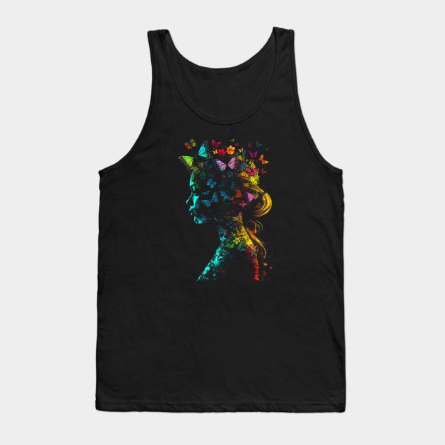 Psychedelic Fairy #5 Tank Top by Butterfly Venom